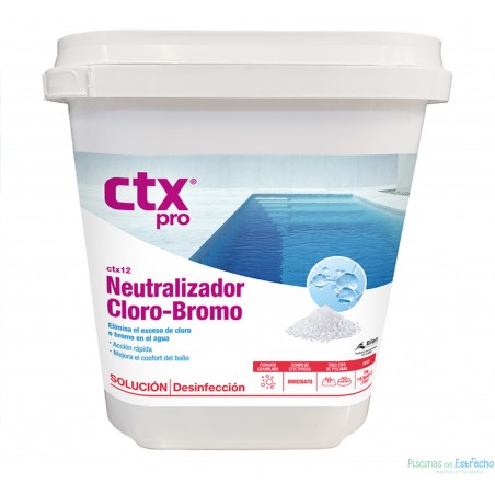 Neutralizador cloro y bromo CTX 12