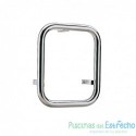 Agarradera Nadador Contracorriente Rectangular Inox Pulido