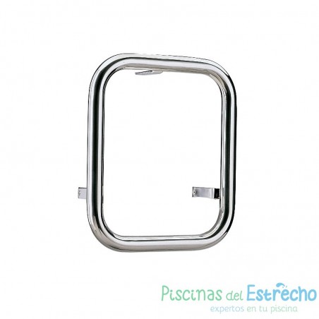 Agarradera Nadador Contracorriente Rectangular Inox Pulido