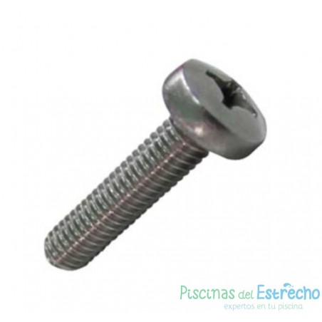 Recambio limpiafondos Zodiac Tornillo cabeza cilíndrica formación de la ranura 6-18 7/8 tipo A