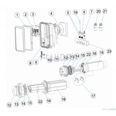 Despiece Recambios Astralpool Smart Next
