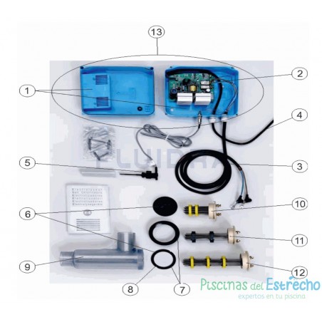 Despiece Recambios Astralpool Sel Basic