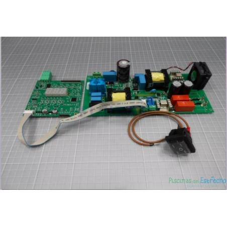 Recambio clorador Astralpool Tarjeta V4 conexión larga con display.