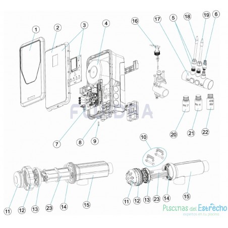Despiece Recambios Astralpool Elite Connect