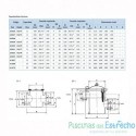 Prefiltro Aral 37 l. Astralpool Bridas DN 150
