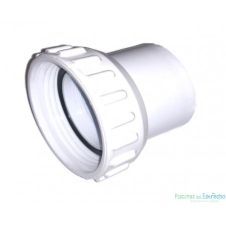 Recambio Conjunto Racor blanco a rosca 1" 1/2 C/ junta tórica