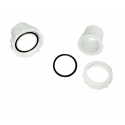 Recambio Conjunto Racor blanco p/encolar cell c/junta tórica G.B.