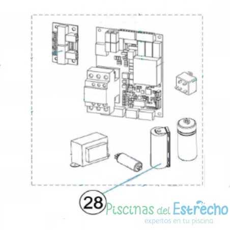 Recambio Condensador 60mF/450V HEAT II