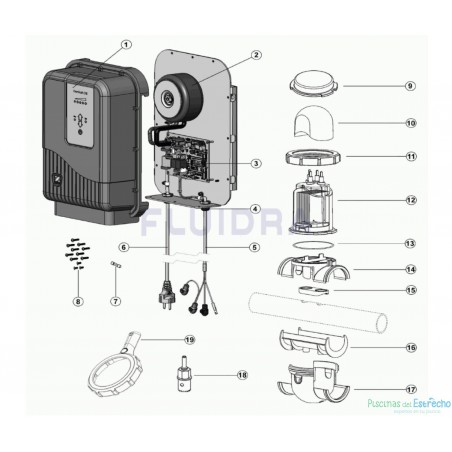 Despiece Recambios clorador Zodiac Gensalt OE