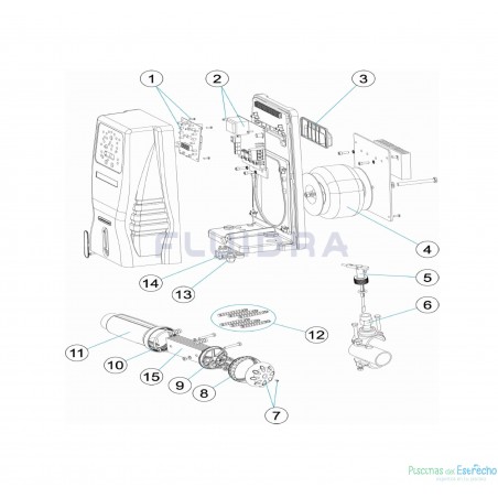 Despiece Recambios clorador Astralpool Smart +