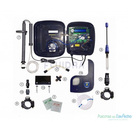 Despiece Recambios Zodiac PH Expert