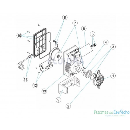 Despiece Recambios Exactus Manual Analógica