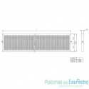 Panel viraje ancho 2 mts