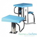 Podium salida altura 700 mm. 304