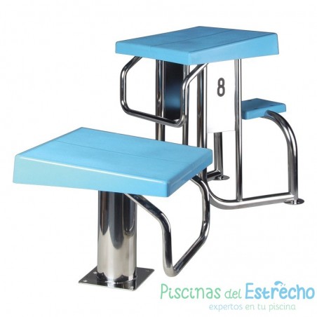 Podium salida altura 700 mm. 304