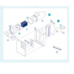 Recambio Clorador Innowater Fuente de Alimentación SMC 40-50