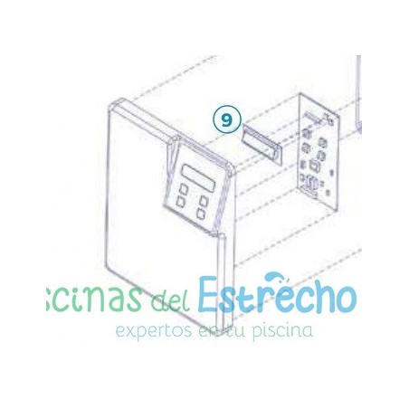 Recambio Clorador Innowater Pantalla LCD