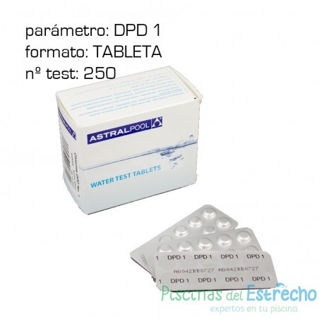 Reactivo DPD 1 Fotómetro Astralpool