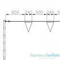 Banderolas natación espalda