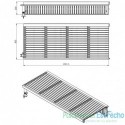 Plataforma Podiums ancho 2 mts