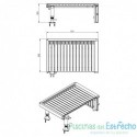 Plataforma Podiums extremo izquierdo