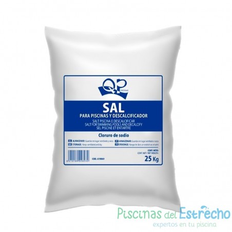 Sal piscinas en 25 kg QP