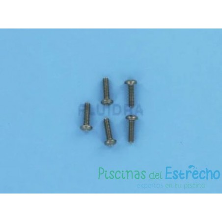 Recambio limpiafondos Zodiac Tornillo inox. 6-32 x 1/2