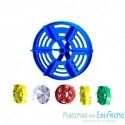 Corchera para piscinas Astralpool Sydney 50 metros blanco-rojo