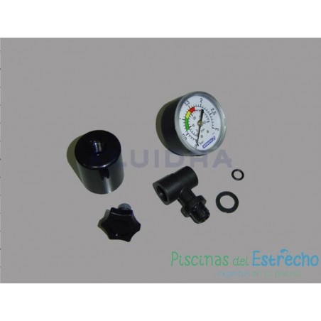 Manómetro 1/8" completo filtro Astralpool