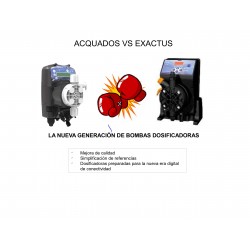 Bombas dosificadoras Acqua Dos Manual Digital (Sustituye a la Exactus)