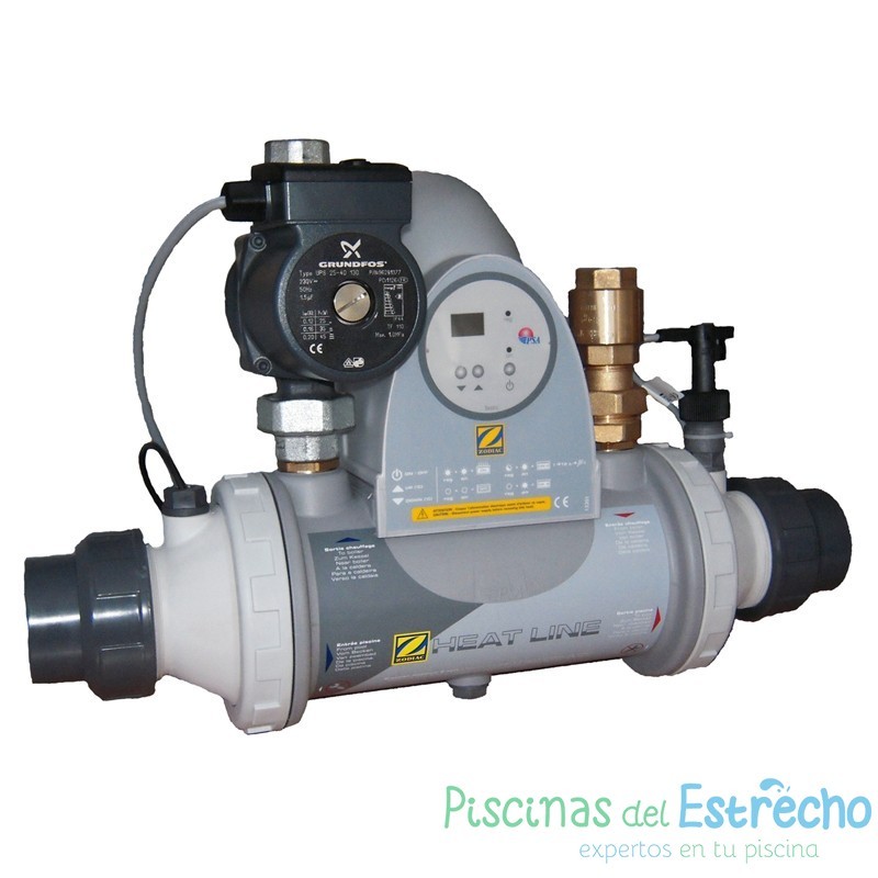 Intercambiadores Zodiac Heat Line Plus