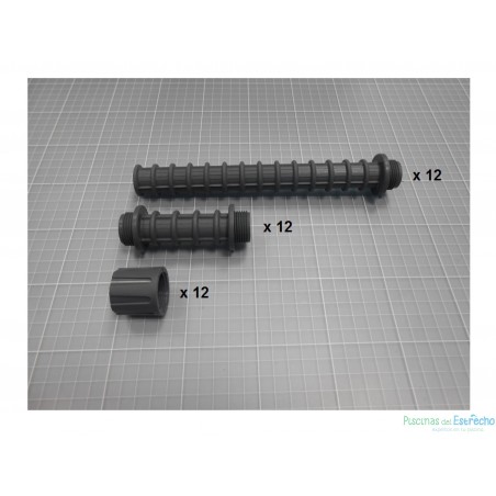 Recambio filtro Astralpool Conjunto Brazo Colector D.900 3/4"