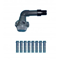 Conjunto colector filtro Astralpool Millennium Ø 380
