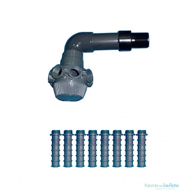 Conjunto colector filtro Astralpool Millennium Ø 380
