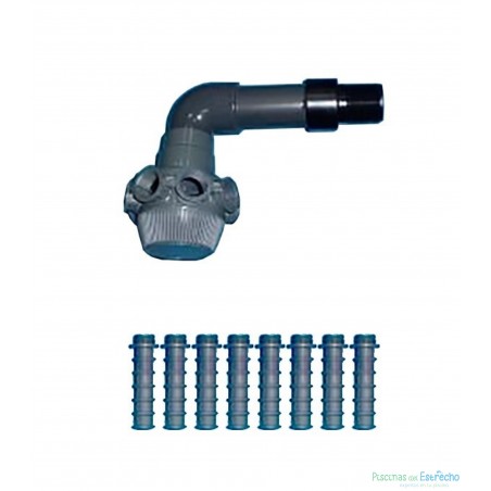 Conjunto colector filtro Astralpool Millennium Ø 380