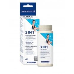Tiras analíticas Astralpool 3 en 1
