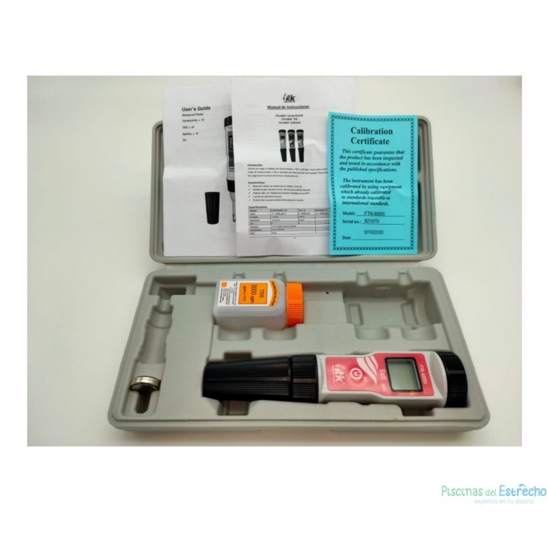 Medidor Electrónico de Sal FTK - 6005i