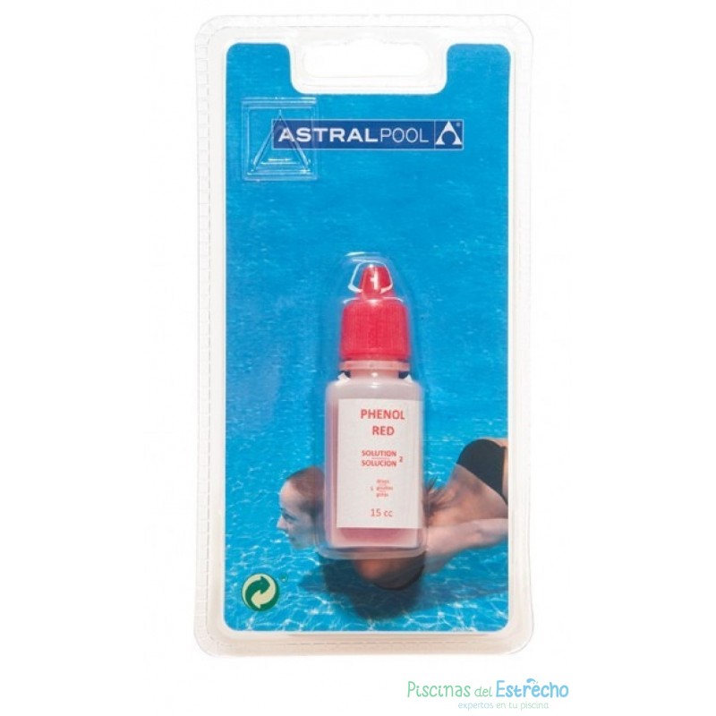 Recambio Phenol para medir el Ph en 15 cc