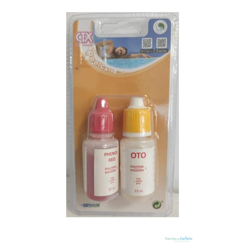 Recambios OTO y Phenol en 15 cc (1 de cada) CTX