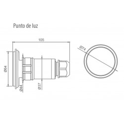 Lamparas FlexiMini On/Off 24 VAC Astralpool