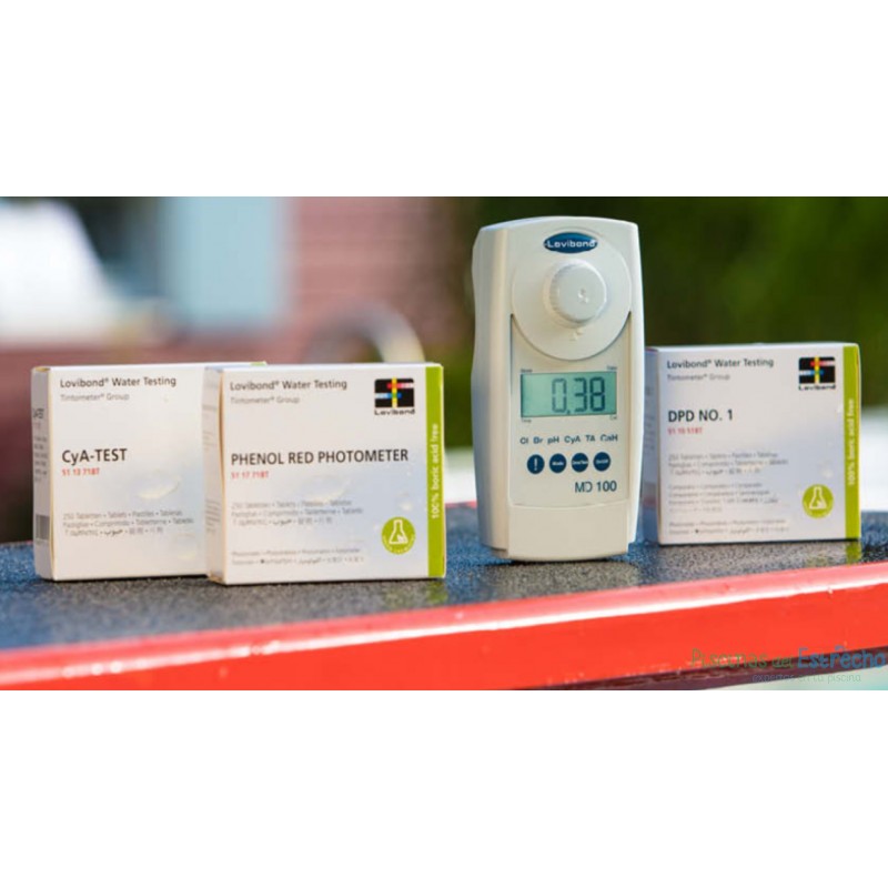 Fotómetros MD-100, MD-110 y MD-200 Lovibond