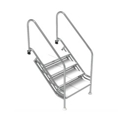 Escalera de piscina Acceso 4 peldaños