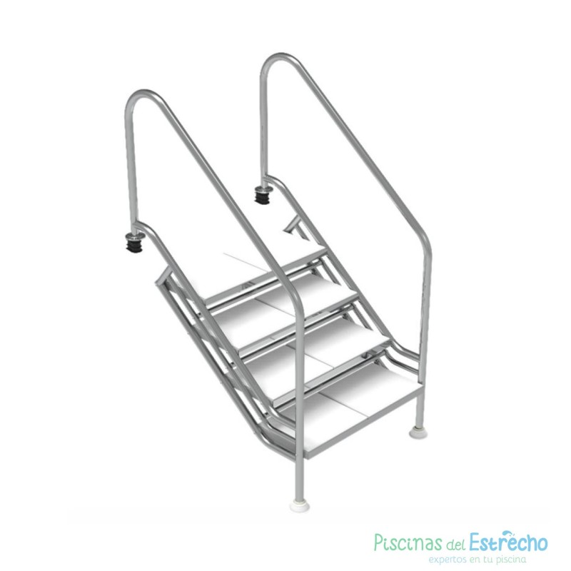Escalera de piscina Acceso 4 peldaños