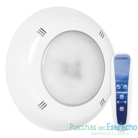 Proyector Astralpool Led Lumiplus Essential Plano RGB RC1100 Wireless + Mando