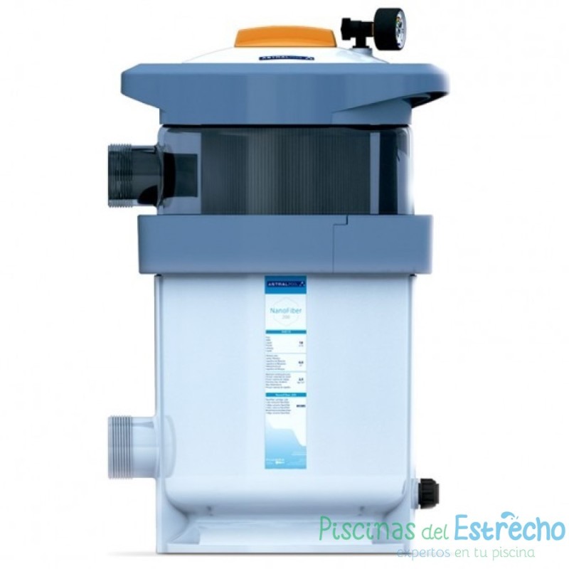 Filtro Astrapool Manual NanoFiber 150 Sin Válvula Selectora