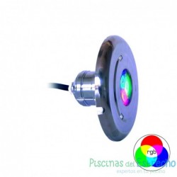 Foco LED LumiPlus MINI RGB 2.11 inox sin nicho