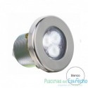 Foco LED LumiPlus MINI Luz blanca 2.11 inox de acople rápido spas y prefabricada