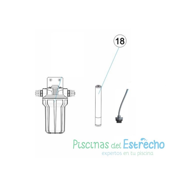 Recambio Sensor de Turbidez