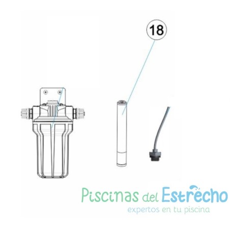 Recambio Sensor de Turbidez