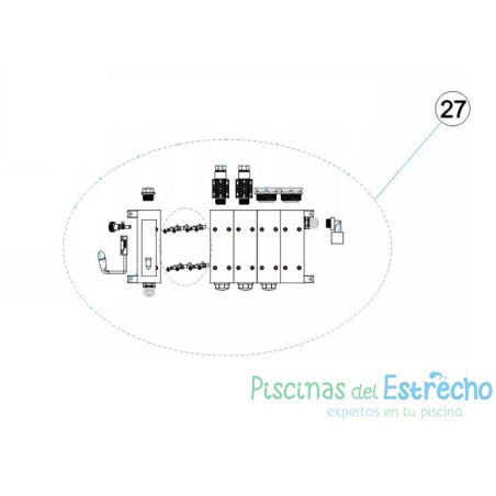 Recambio Porta Sonda FLUX/PH/ORP